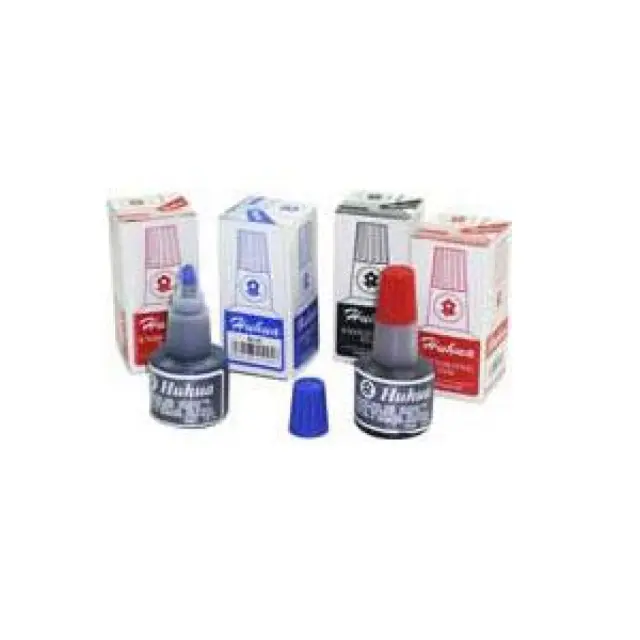 Huhua Μελάνι Σφραγίδας 30ml Κόκκινο
