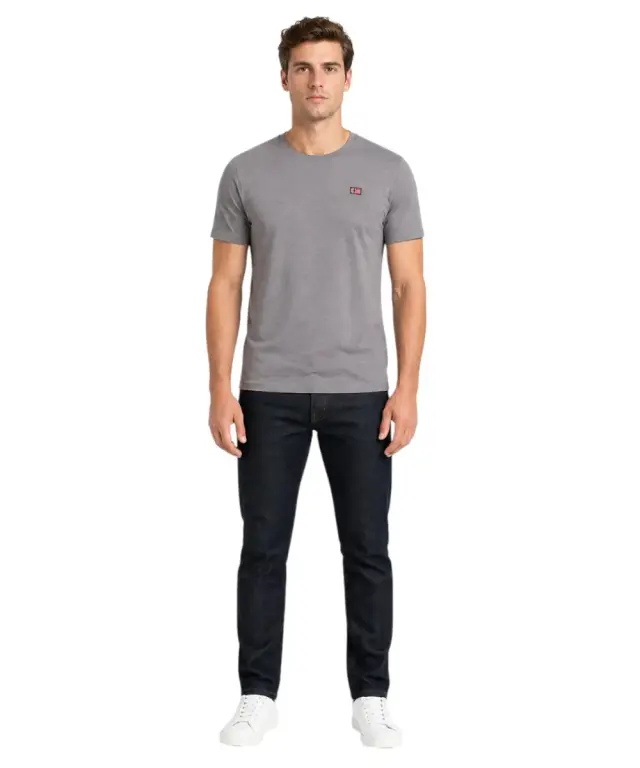 Norway Nautical School - Ανδρικό T-shirt Κοντομάνικο 836016-REVET Γκρι