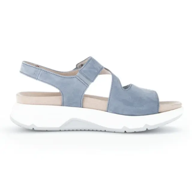 Gabor Πέδιλα Γυναικείο δέρμα Nubuck Μπλέ GAB/86885 26-HEAVEN