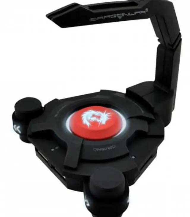Dragon War GHW-001 Βάση Καλωδίου Ποντικιού (Mouse Bungee) USB 3.0 και USB HUB 4 Θυρών