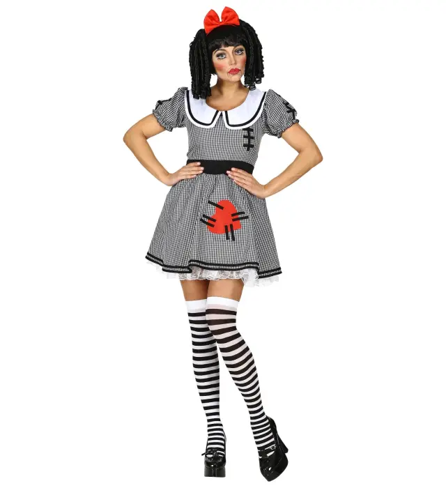 Αποκριάτικη Στολή Creepy Doll Medium (Widmann) (W-00222) 2