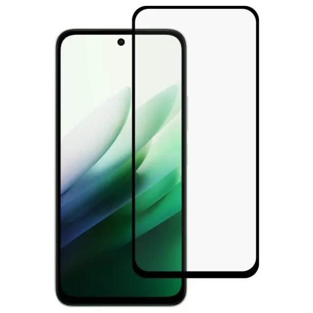 Full Cover Tempered Glass για Xiaomi Redmi 15C- Black OEM