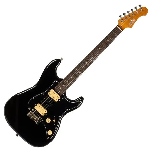 JET JS-400 BKR H Stratocaster HH Ηλεκτρική Κιθάρα Black
