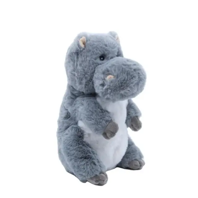 Λούτρινος Ιπποπόταμος 21cm OEKOTEX - CUTE 2