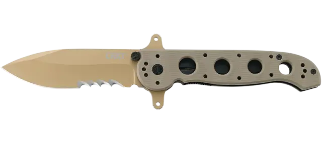 CRKT M21-14DSFG SPECIAL FORCES DROP POINT W/VEFF SERRATIONS