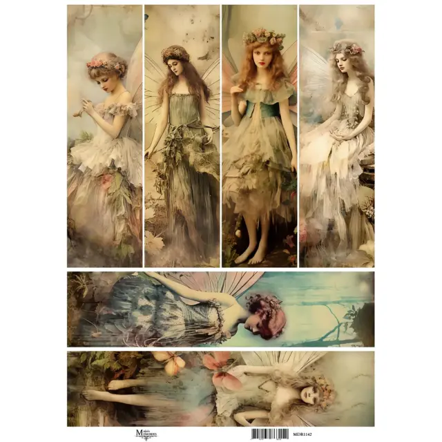 Ριζόχαρτο Maja's Memories, 30x42cm, Νεράιδες, MDR1142