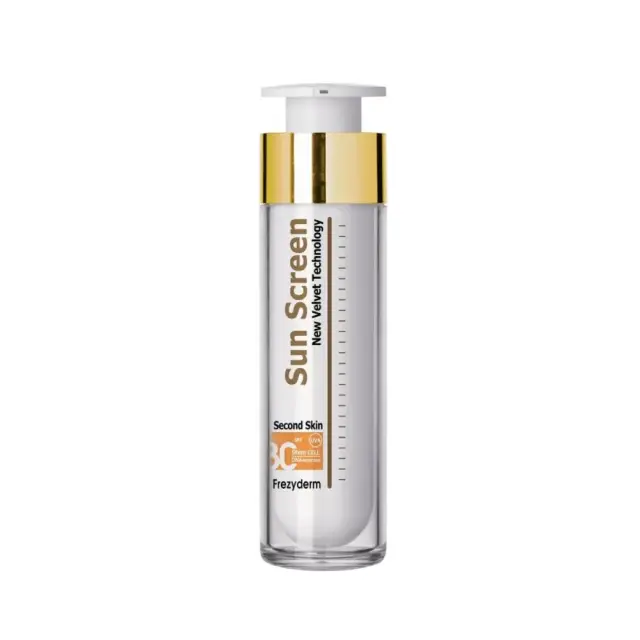 Frezyderm Sun Screen Velvet Face Cream SPF30, Αντηλιακή Κρέμα Προσώπου για Ματ Όψη SPF30 50ml