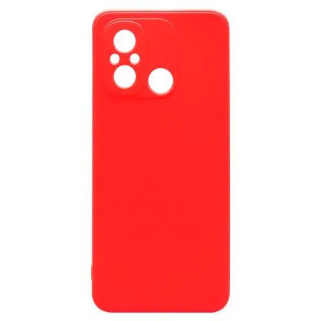 Θήκη Soft TPU inos Xiaomi Redmi 12C S-Cover Κόκκινο N62285