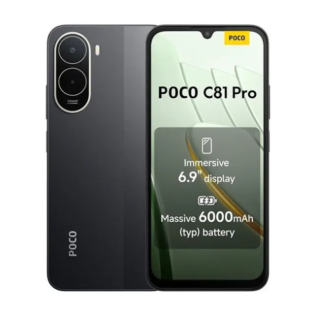 Xiaomi Poco C81 Pro 4G Dual SIM 4GB/256GB Black