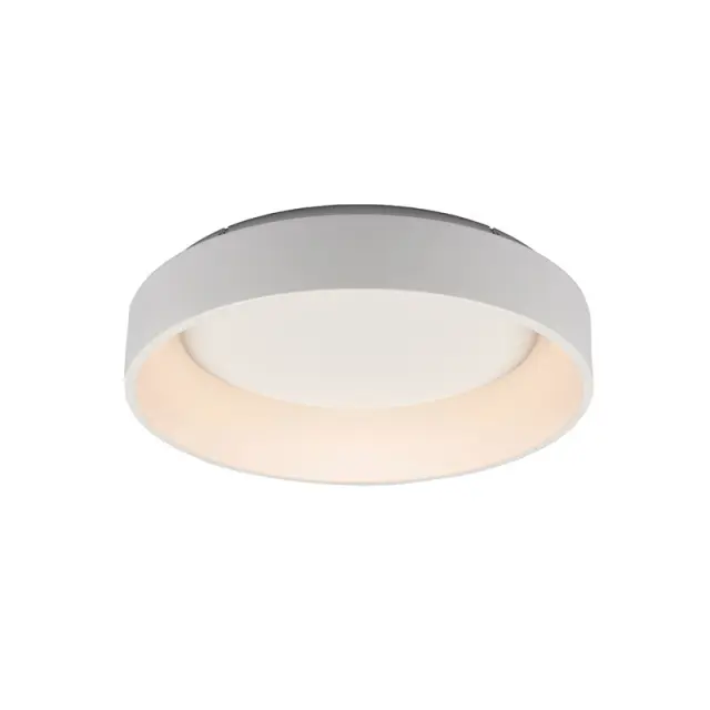 ΟΡΟΦΗΣ Φ/Σ LED 48W CCT 5350LM ΛΕΥΚΟ ΜΕΤΑΛΛΙΚΟ D60XH14CM APOLLO / BR81LEDC60WHCCT