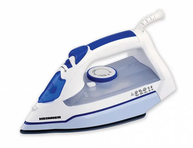 Σίδερο ατμού Heinner HSI-2400AQ με ισχύ 2400W και χωρητικότητα δοχείου νερού 260ml HSI-2400AQ