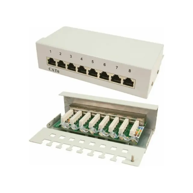 LogiLink Patch Panel 8port White (NP0016A)