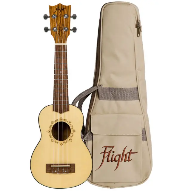 Flight DUS320 Soprano Γιουκαλίλι Natural