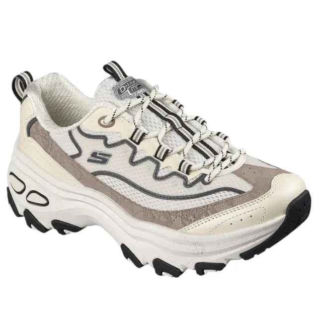 Γυναικεία Ανατομικά Sneakers Skechers D'Lite Max 180399/WBK Άσπρο Άσπρο - 40 2