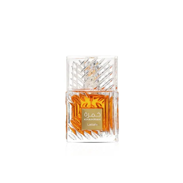 Lattafa Perfume Khamrah Eau de Parfum, Ανδρικό Άρωμα με Κανέλα, Μοσχοκάρυδο & Φρέσκο Περγαμόντο 100ml