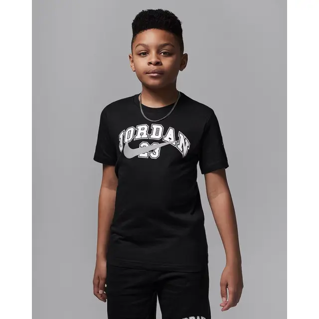 Jordan Flight MVP Jumpman 23 ΠΑΙΔΙΚΗ ΜΠΛΟΥΖΑ (95F052-023) - Μαύρο