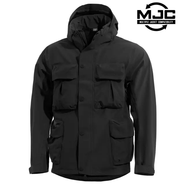 DIAS HYBRID SMOCK PARKA K01013 01-Black