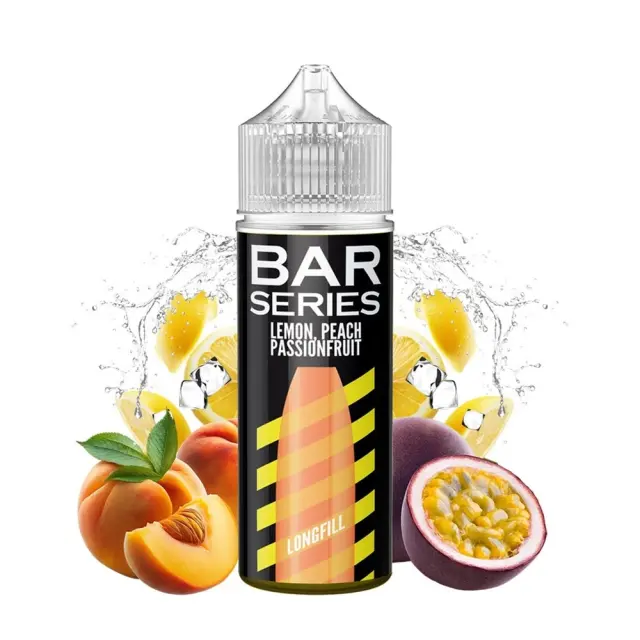 Lemon Peach Passion Fruit 10ml (120ml) - Bar Series Flavorshots