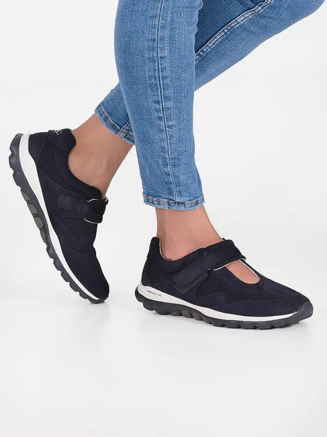 Gabor Sneakers Γυναικείο δέρμα Nubuck/ύφασμα Μπλέ GAB/46961 46-NIGHTBLUE - 35,5 2