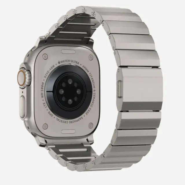 Tech-Protect SteelBand Apple Watch 8 / 9 / 10 / 11 / 12 / Se / Ultra (44 / 45 / 46 / 49 Mm) titanium 2