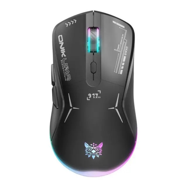 Ασύρματο Ποντίκι Onikuma CW917 Gaming RGB Μαύρο N70827
