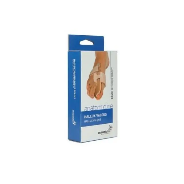 ANATOMIC LINE Νάρθηκας Βλαισού Mεγάλου Δαχτύλου 6603 Hallux Valgus Night Splint Δεξί