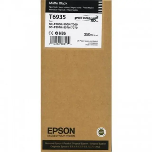 Epson T6935 Γνήσιο Μελάνι Εκτυπωτή InkJet Matte Μαύρο (C13T693500)