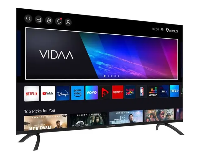 Smart TV 43'' Diamant By Horizon 43HL5530U/C - Ανάλυση 4Κ Ultra HD - Δέκτες DVB-S2, DVB-T2, DVB-C - 3x HDMI, 2x USB, WiFi, Ethernet 43HL5530U/C