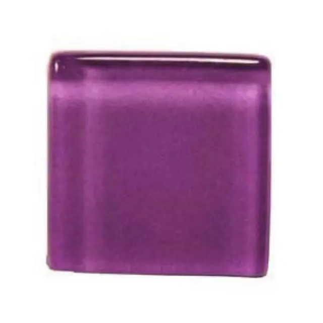 Γυάλινες Ψηφίδες Soft Glass - Purple - 20x20mm - 200gr