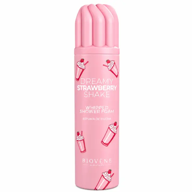 BIOVENE Whipped Foam Αφρόλουτρο Dreamy Strawberry Shake 250ml