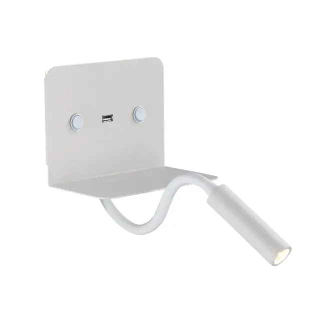 Jak 04229/W/W Φωτιστικό τοίχου led άσπρο