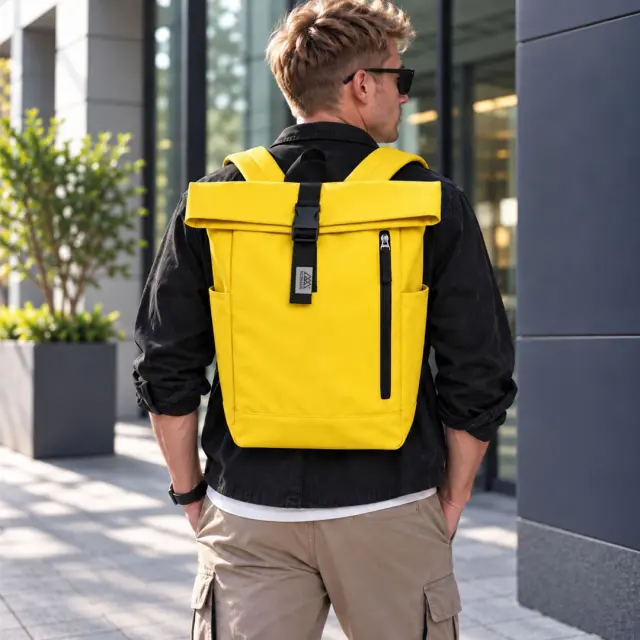 Backpack Noshame® Κίτρινο - 982646 - OS