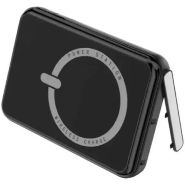 Awei P118K Power Bank 5000mAh Με Ασύρματη Μαγνητική Φόρτιση 15W & Οθόνη LED 2