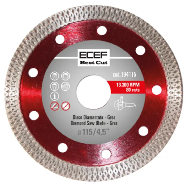 Δίσκος διαμαντέ Turbo Super Thin (Gres) Pro 230mm