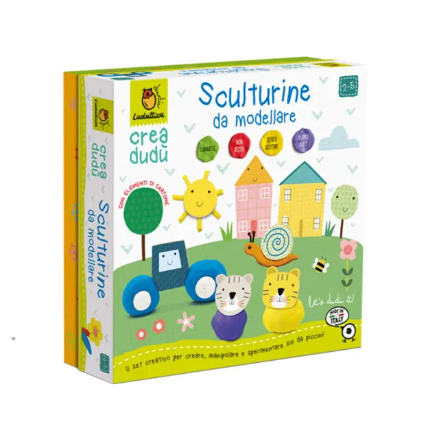 Πλαστελίνες Crea Dudu, Play 3D Modeling Clay- Ludattica