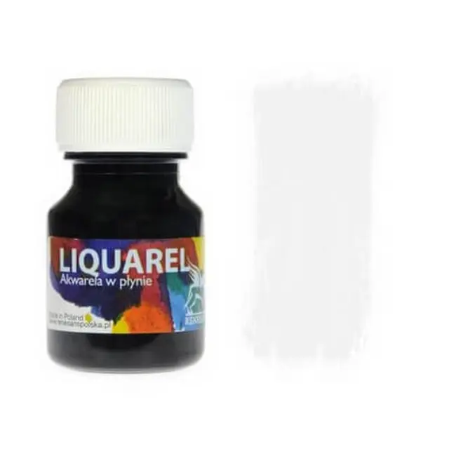 Χρωμα ακουαρέλας Liquarel 30 ml - White