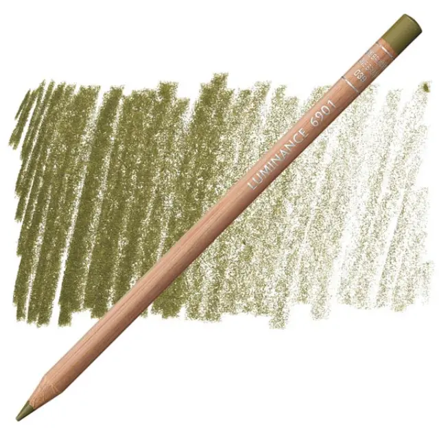 Ξυλομπογιά Caran d'Ache Luminance - 039 Olive Brown