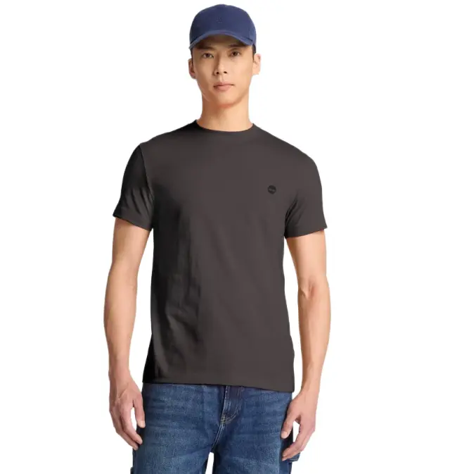 Timberland ανδρικό t-shirt κεντημένο λογότυπο 0YHBUCN1-1