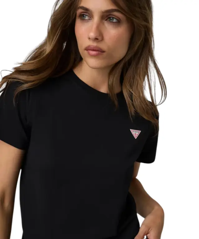 Guess - Γυναικείο T-Shirt Regular Fit W4YI10J1314-JBLK Μαύρο 2