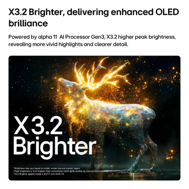 ΤΗΛΕΟΡΑΣΗ 83'' OLED EVO OLED83C64LA LG 3