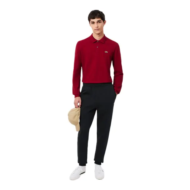 Lacoste ανδρικό tapered fit fleece παντελόνι φόρμας 3XH8869-1