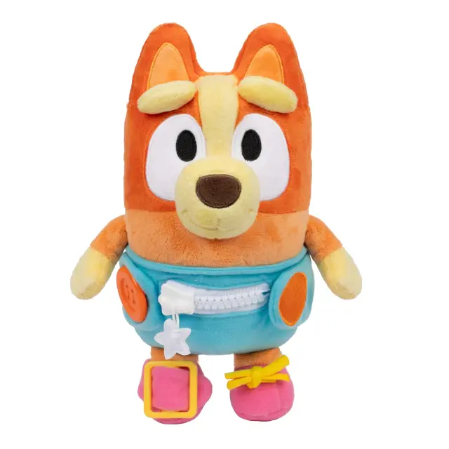 Bluey - Bingo Baby Plush with diaper, 25 cm (90335) - Toys