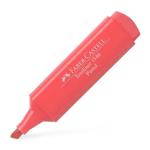 Μαρκαδόρος Υπογράμμισης Faber Castell 1546 Παστέλ Σομόν 154655