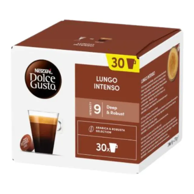 Nescafe Lungo Intenso XL Κάψουλες Dolce Gusto 30τμχ 2