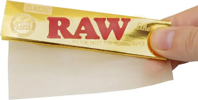 RAW Χαρτάκια Classic Ethereal - Ακατέργαστο - King Size Slim 32φ. 3
