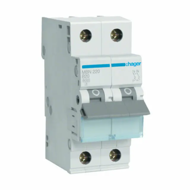 Disjunctor 2P 6kA B-20A 2M