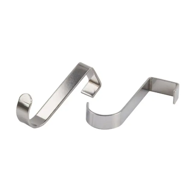 Γάντζος Πόρτας/Παράθυρου Ανοξείδωτος 60x11mm 2Τμχ