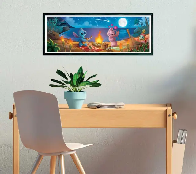 Clementoni Παζλ Panorama High Quality Collection Disney Stitch 1000 τμχ - Compact Box 3