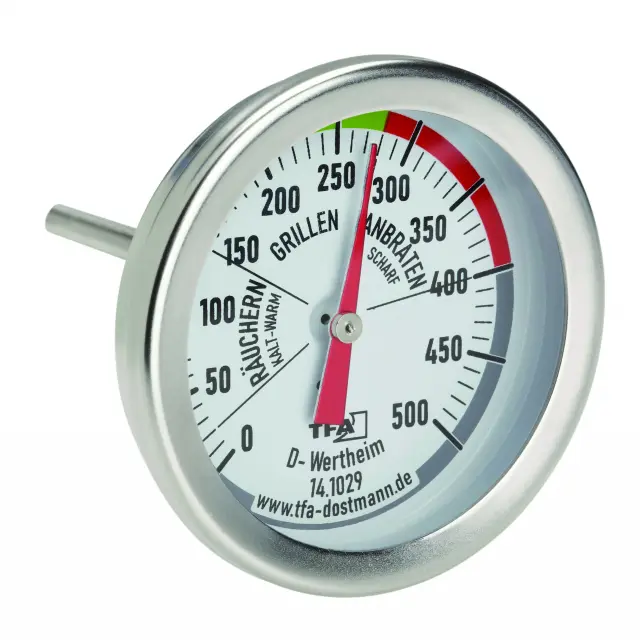 BBQ Grill Smoker Thermometer 14.1029 TFA