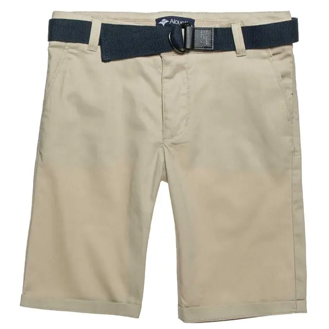 Βερμούδα chinos με ζώνη